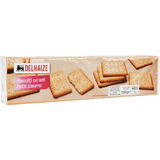 Delhaize | Biscuiti cu unt Petit beurre 250g