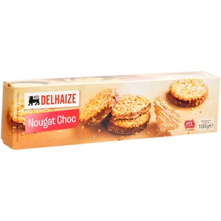 Delhaize | Biscuiti cu nuga si ciocolata