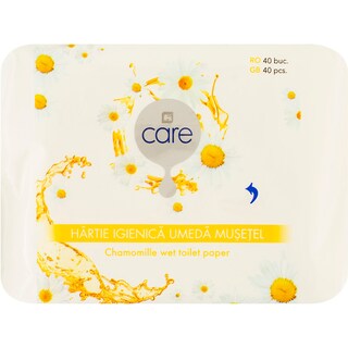Care | Hartie igienica umeda cu musetel 40 foi