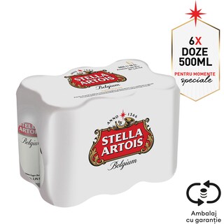 Stella Artois | Bere blonda 6x0.5L