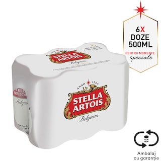 Stella Artois | Bere blonda 6x0.5L
