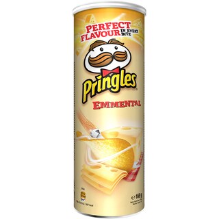 Pringles | Chips cu branza Emmental 165g
