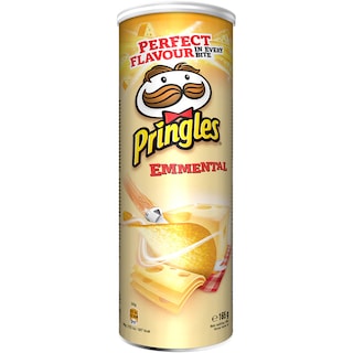 Pringles | Chips cu branza Emmental 165g