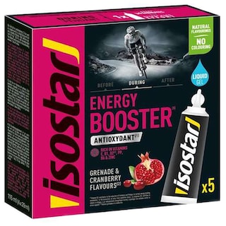 Isostar | Gel energizant cu aroma de merisoare 5x20g