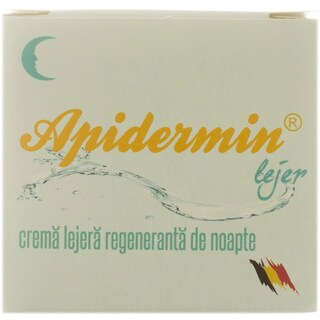 Apidermin | Crema de noapte Lejer regeneranta 50ml