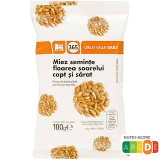 365 | Miez seminte floarea soarelui copt si sarat 100g