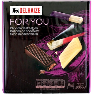 Delhaize | Batoane de ciocolata  200g