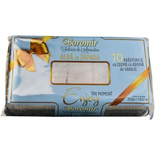 Boromir | Prajitura Alba ca Zapada 250g