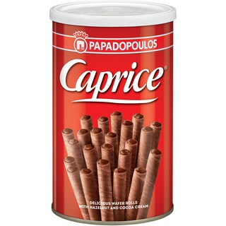 Caprice | Rulouri de napolitane cu crema de alune de padure si cacao 250g