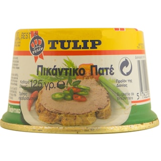 Tulip | Pate picant de porc 125g