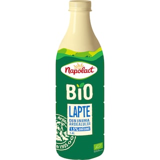 Napolact Bio | Lapte 1.5% grasime 1.4L