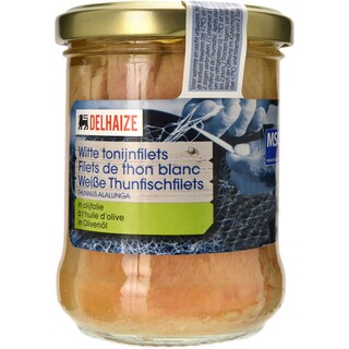 Delhaize | Ton alb in ulei de masline 200g