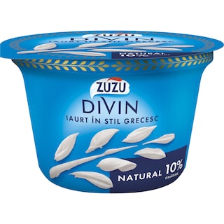 Zuzu | Divin | Iaurt natural in stil grecesc 10% grasime 150g