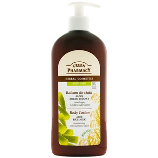 Green Pharmacy | Lotiune de corp cu aloe vera si lapte de orez 500ml