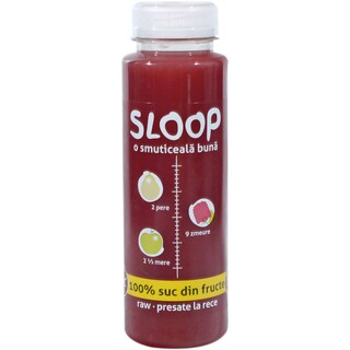 Sloop | 100% Suc din fructe cu mere, pere, zmeura si acerola 250ml