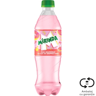 Mirinda | Bautura racoritoarea Pink Grapefruit 0.5L