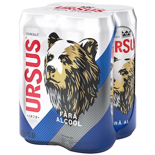 Ursus | Bere blonda fara alcool 4x0.5L