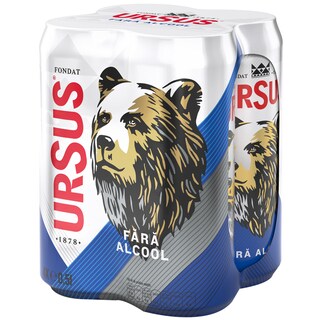 Ursus | Bere blonda fara alcool 4x0.5L
