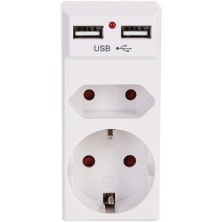 Super Touch | Adaptor priza cu 2 porturi USB