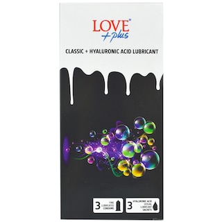 Love Plus | Prezervative Classic Hyaluronic Acid Lubricant