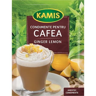Kamis | Amestec de condimente pentru ceai si cafea Ginger Lemon 20g