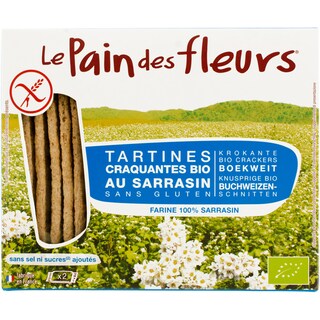 Le Pain des fleurs | Tartine crocante cu hrisca fara adaos de sare si zahar bio 150g