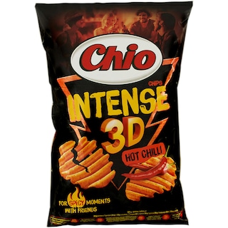 Chio | Intense | Chipsuri 3D cu gust de chilli 90g