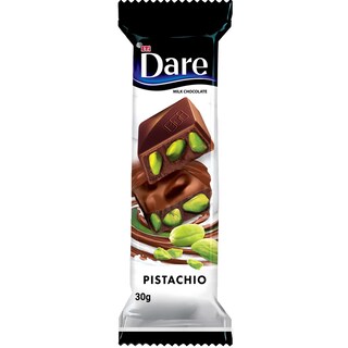 Dare | Ciocolata cu lapte si fistic 30g