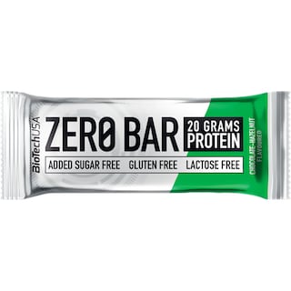 Zero Bar | Baton proteic cu indulcitori, cu aroma de ciocolata si alune 50g