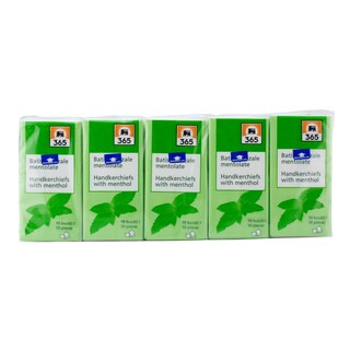 365 | Batiste nazale menthol 3 straturi 10 pachete