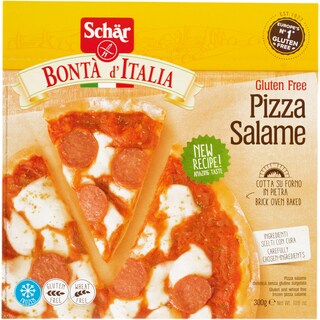 Schar | Salami pizza fara gluten 300g