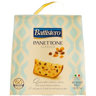 Battistero | Panettone clasic reteta cu unt 900g