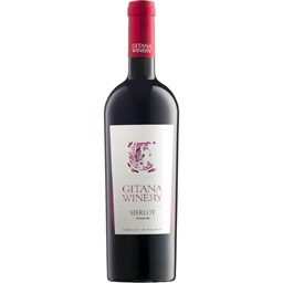 Vin rosu sec Merlot 0.75l