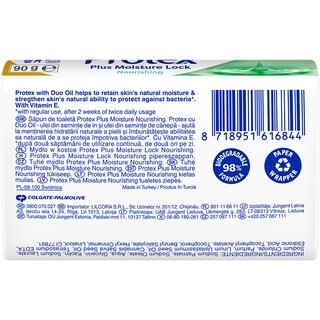 Protex | Sapun solid Plus Moisture Lock Nourishing 90g