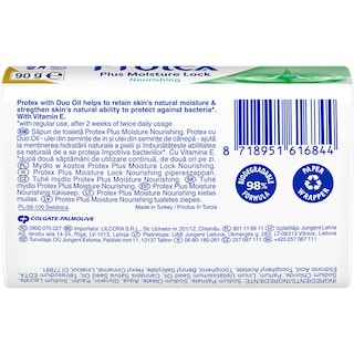 Protex | Sapun solid Plus Moisture Lock Nourishing 90g