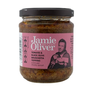 Jamie Oliver | Sos bruschetta rosii uscate la soare si masline negre 180g