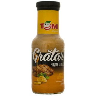 Tomi | Sos pentru gratar cu miere si mustar 250ml