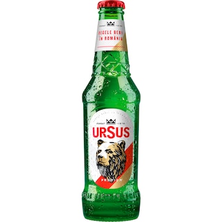 Ursus | Premium | Bere blonda pasteurizata 0.33l