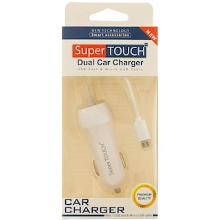 Super Touch | Incarcator auto cu 1 port USB si cablu Micro USB