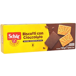 Schar | Biscuiti cu ciocolata, fara gluten 150g
