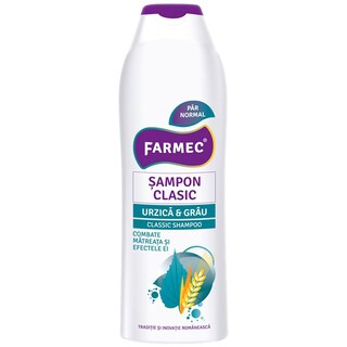 Farmec | Sampon Clasic cu Urzica si Grau 400ml