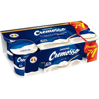 Cremosso | Iaurt Natur  8x125g