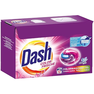 Dash | Detergent Color Frische, 12 capsule