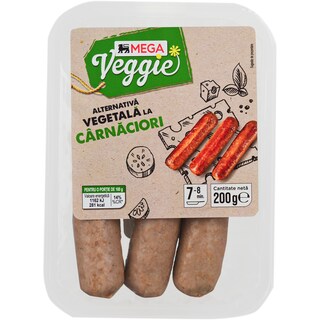 Mega Veggie | Alternativa vegetala la carnaciori 200g