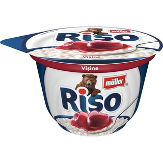 Muller | Riso | Budinca de orez cu lapte cu sos de visine 200g