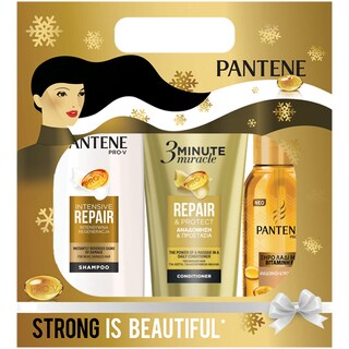 Pantene Pro-V | Repair & Protect | Pachet cadou cu sampon + balsam + ulei 360ml+200ml+100ml