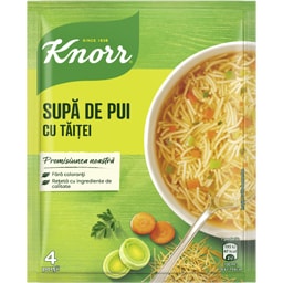 Supa instant de pui cu taitei 59g