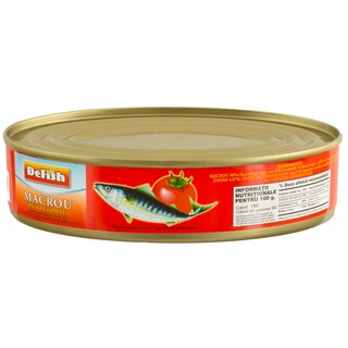 Defish | Macrou in sos tomat 215g