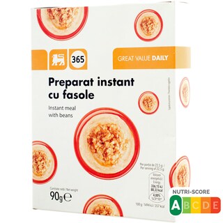 365 | Preparat instant cu fasole 90g