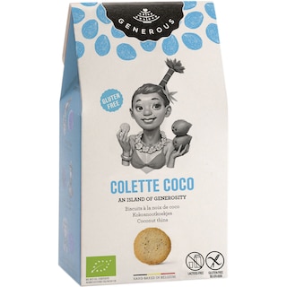 Generous | Biscuiti eco cu cocos 100g